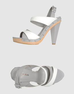 ARMANI JEANS Platform sandals - Item 44359857