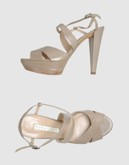 PURA LÓPEZ - CALZATURE - Sandali con plateau - su YOOX.COM