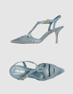 PRADA - CALZATURE - Decolletes slingback - su YOOX.COM