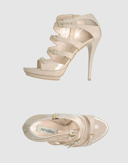 NINALILOU - CALZATURE - Sandali con plateau - su YOOX.COM