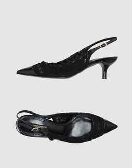 DOLCE & GABBANA - CALZATURE - Decolletes slingback - su YOOX.COM