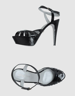 SERGIO ROSSI - CALZATURE - Sandali con plateau - su YOOX.COM