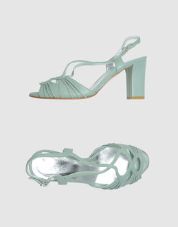 SUEDE - CALZATURE - Sandali con tacco - su YOOX.COM