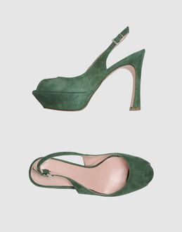 ANNA F. - CALZATURE - Sandali con plateau - su YOOX.COM