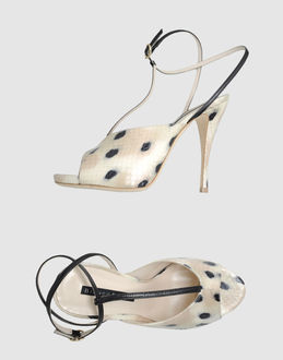 BIANCO ANDREA - CALZATURE - Sandali con plateau - su YOOX.COM