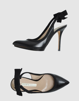 PURA LÓPEZ - CALZATURE - Decolletes slingback - su YOOX.COM