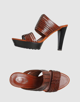 TOD'S - CALZATURE - Sandali con plateau - su YOOX.COM