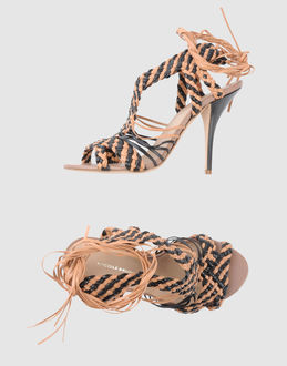 NICOLE BRUNDAGE - CALZATURE - Sandali con tacco - su YOOX.COM