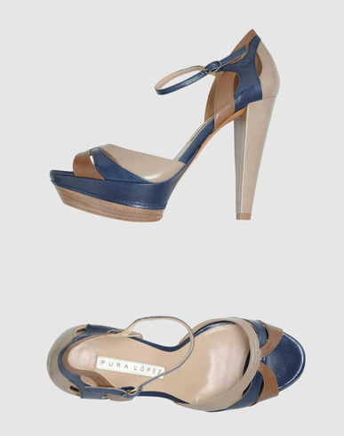 ZOOM PURA LÓPEZ - Platform sandals