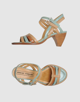VERONIQUE BRANQUINHO - CALZATURE - Sandali con tacco - su YOOX.COM