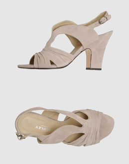 AUDLEY - CALZATURE - Sandali con tacco - su YOOX.COM