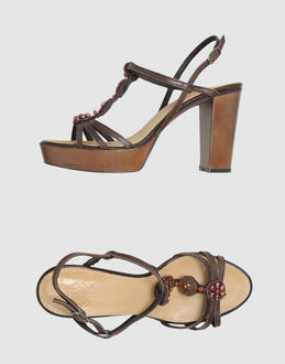 MALIPARMI - CALZATURE - Sandali con plateau - su YOOX.COM