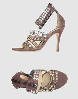 LELLA BALDI - CALZATURE - Sandali con tacco - su YOOX.COM