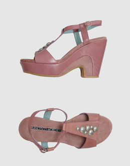 FRANCESCO MORICHETTI - CALZATURE - Sandali con plateau - su YOOX.COM