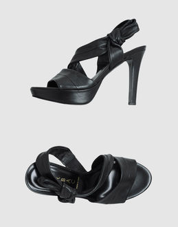LORBAC - CALZATURE - Sandali con plateau - su YOOX.COM