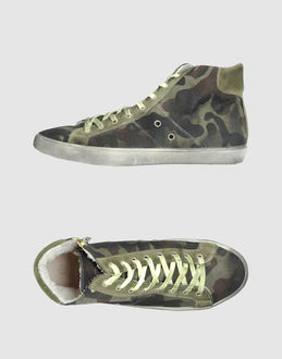 LEATHER CROWN - CALZATURE - Sneakers alte - su YOOX.COM