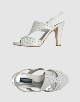 ALEXANDRA - CALZATURE - Sandali con tacco - su YOOX.COM