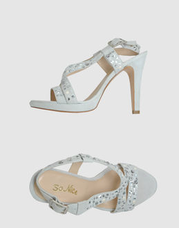 SO NICE - CALZATURE - Sandali con plateau - su YOOX.COM