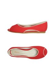 GANNI - Peep-toe μπαλαρίνες