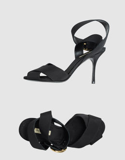 DOLCE & GABBANA - CALZATURE - Sandali con tacco - su YOOX.COM