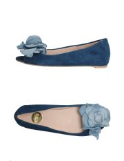 RAS - Peep-toe ballet flats