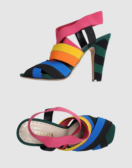 PRADA - CALZATURE - Sandali con plateau - su YOOX.COM