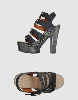 GIVENCHY - CALZATURE - Sandali con plateau - su YOOX.COM