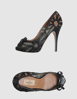 VALENTINO GARAVANI - CALZATURE - Decolletes open toe - su YOOX.COM