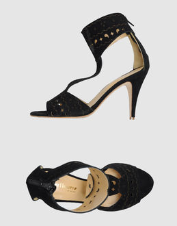 PETER FLOWERS - CALZATURE - Sandali con tacco