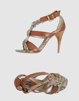 ETRO - CALZATURE - Sandali con tacco - su YOOX.COM