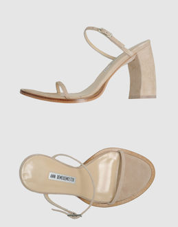 ANN DEMEULEMEESTER - CALZATURE - Sandali con tacco - su YOOX.COM