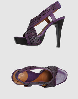 DIANE VON FURSTENBERG - CALZATURE - Sandali con plateau - su YOOX.COM