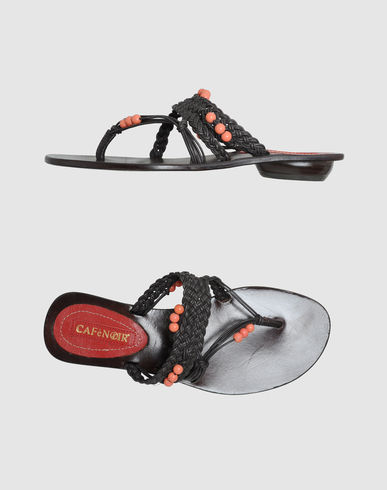 ZOOM CAFe'NOIR - Flip flops & clog sandals