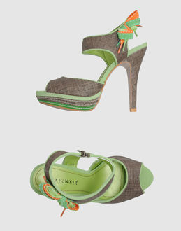 CAFE'NOIR - CALZATURE - Sandali con plateau - su YOOX.COM