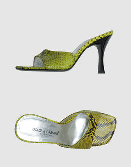 DOLCE & GABBANA - CALZATURE - Sandali con tacco - su YOOX.COM