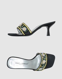 DOLCE & GABBANA - CALZATURE - Sandali con tacco - su YOOX.COM