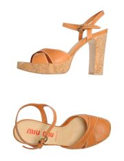 MIU MIU - Platform sandals