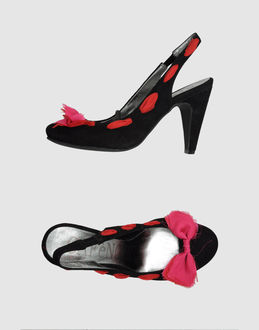 CAFE'NOIR - CALZATURE - Decolletes slingback - su YOOX.COM