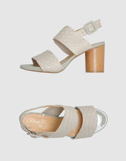 ROBERT CLERGERIE - CALZATURE - Sandali con plateau - su YOOX.COM
