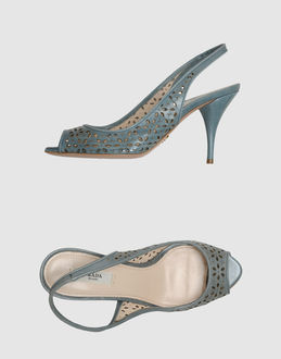 PRADA - CALZATURE - Sandali con tacco - su YOOX.COM