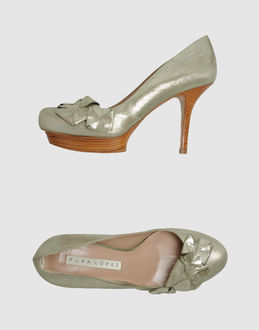 PURA LÓPEZ - CALZATURE - Decolletes con plateau - su YOOX.COM