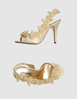 UTOPIE - CALZATURE - Sandali con tacco - su YOOX.COM