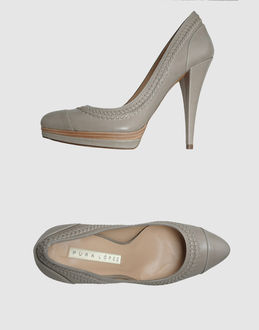PURA LÓPEZ - CALZATURE - Decolletes con plateau - su YOOX.COM