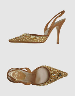 RENE' CAOVILLA - CALZATURE - Decolletes slingback - su YOOX.COM