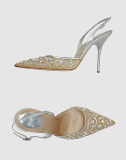 RENE' CAOVILLA - CALZATURE - Decolletes slingback - su YOOX.COM