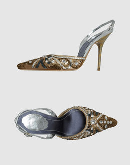RENE' CAOVILLA - CALZATURE - Decolletes slingback - su YOOX.COM