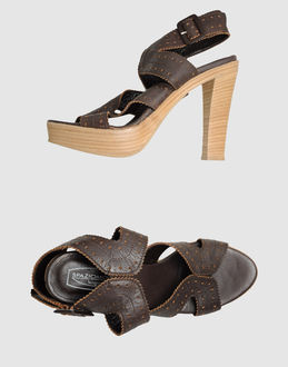 SPAZIOMODA - CALZATURE - Sandali con plateau - su YOOX.COM