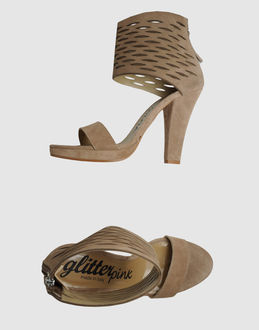 GLITTER PINK - CALZATURE - Sandali con tacco