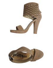 GLITTER PINK - High-heeled sandals
