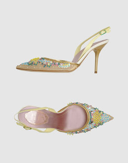 RENE' CAOVILLA - CALZATURE - Decolletes slingback - su YOOX.COM